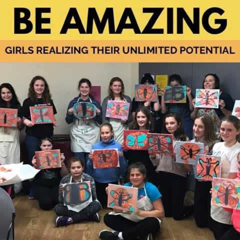 BE AMAZING; Girls Realizing Their Unlimited Potential 